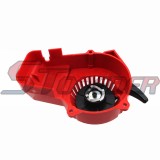 STONEDER Red Plastic Recoil Pull Starter For 2 Stroke 47cc 49cc Mini Moto Dirt Pocket Bike ATV Quad 4 Wheeler