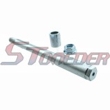 STONEDER 15mm Drilled Front Wheel Axle For Chinese Pit Dirt Bike Motorcycle Motocross