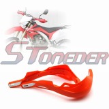 STONEDER Orange 7/8'' 22mm Handlebar Brush Bar Hand Guard Handguard Protector For Motorcycle Pit Dirt Bike Enduro ATV Quad Motocross