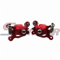 STONEDER Red Left & Right Side Brake Calipers For Electric Scooter E-Scooter