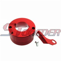 STONEDER Red Air Filter Adapter For 11Hp 13Hp Honda GX340 GX390 Clone Engine Go Kart Predator 301cc 420cc Carb
