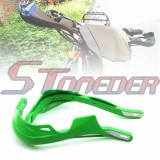STONEDER Green 7/8'' 22mm Handlebar Brush Bar Hand Guard Handguard Protector For Motorcycle Pit Dirt Bike Enduro ATV Quad Motocross