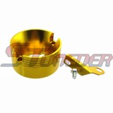 STONEDER Gold Air Filter Adapter For 11Hp 13Hp Honda GX340 GX390 Clone Engine Go Kart Golf Cart Mud Boat Lawnmower Minibike