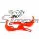 STONEDER Orange 7/8'' 22mm Handlebar Brush Bar Hand Guard Handguard Protector For Motorcycle Pit Dirt Bike Enduro ATV Quad Motocross