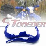 STONEDER Blue 7/8'' 22mm Handlebar Brush Bar Hand Guard Handguard Protector For Motorcycle Pit Dirt Bike Enduro ATV Quad Motocross