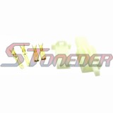 STONEDER 2 Pins Electrical Wire Connector Terminal Harness Plug Socket For Pit Dirt Pocket Mini Bike Go Kart ATV Quad Scooter Moped Motorcycle Motocross