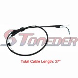 STONEDER 37'' Throttle Cable For Yamaha PW80 1985-2007 BW80 1986-1990