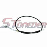 STONEDER 33.8'' Front Brake Cable For Yamaha PW50 Y-Zinger 50 PY50 Front Drum Brake Peewee PW50 1981-2016 With Drum Brakes