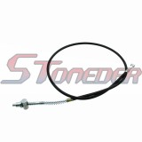 STONEDER 33.8'' Front Brake Cable For Yamaha PW50 Y-Zinger 50 PY50 Front Drum Brake Peewee PW50 1981-2016 With Drum Brakes