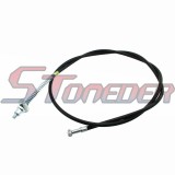 STONEDER 47'' Rear Brake Cable For Yamaha Peewee PW50 1981-2016 With Drum Brakes PW50 Y-Zinger 50 PY50 Rear Drum Brake