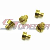 STONEDER Large Round Carb Main Jets For Mikuni Carburetor #130 135 140 145 150
