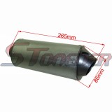 STONEDER 38mm Exhaust Muffler For 125cc 140cc 150cc 160cc Chinese Pit Dirt Bike Motorcycle SSR CRF50