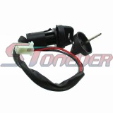 STONEDER 4 Pin On Off Kill Ignition Key Switch For 50cc 70cc 90cc 110cc 125cc Engine Chinese ATV Quad 4 Wheeler Go Kart