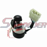 STONEDER 6 Wire On Off Start Kill Ignition Key Switch For DuroMax XP4400E XP4400EH XP8500E XP10000E Gasoline Generator