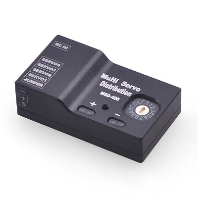 4 Servo 4-in-1 Multi Servo Distributie Distributeur 4.8 V-10 V DC Input Gemakkelijk aan Vaste Vleugel UAV Drone FPV