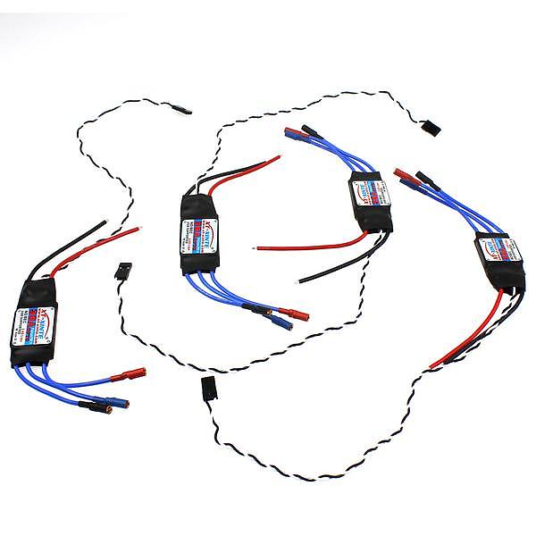 4PCS XT-XINTE Platinum-30A-Pro 2-6S 30A Speed Controller ESC OPTO For Hex Multi Rotor Hexacopter Drone