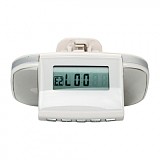 S01096 HAPTIME YGH785 LCD Display White Heart Rate Monitor Step Calorie Counter 3d Sport Digital Pedometer With Pulse Re