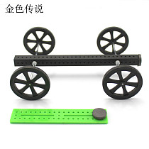 JMT Magnetic Car NO.2 Experiments DIY Small Production Technology Scientific Experimental Set RC Spare Parts Toys Gift