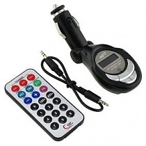 206 Channels 12/24V Foldable Car MP3 Player Wireless FM Transmitter Modulator USB SD/TF Slot Card + Remote Control