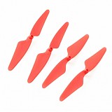 Propellers For Hubsan X4 H502E RC Quadcopter Spare Parts Red Main Blades Props Set