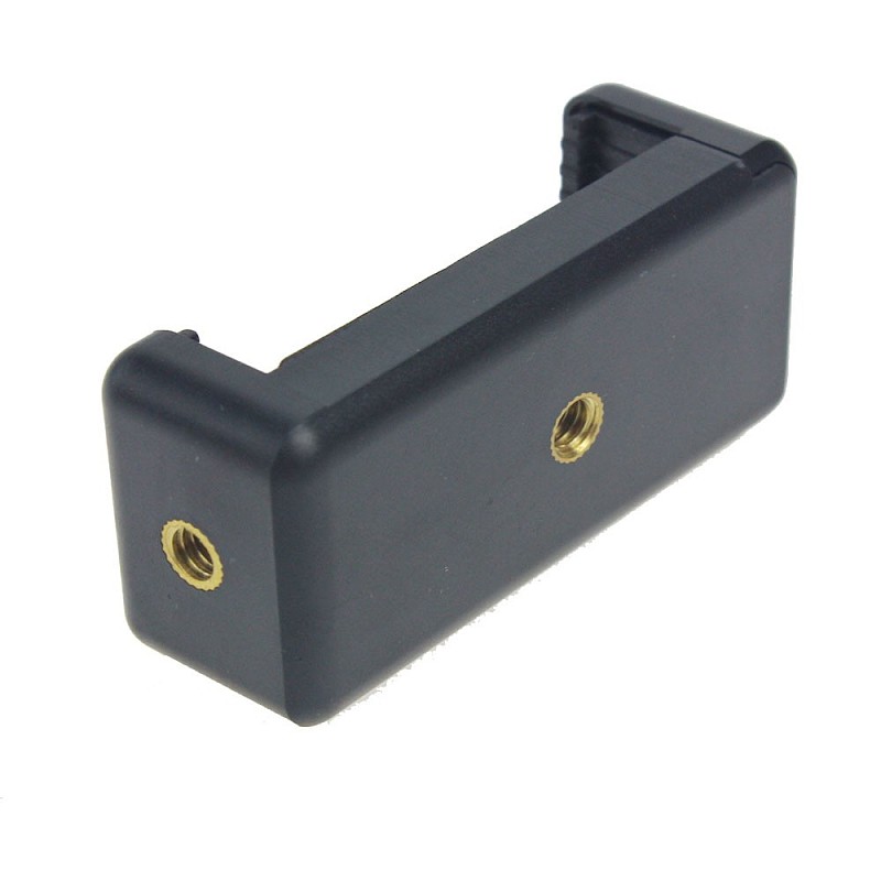 F11662 Mobile Stand Holder Clip Adapter for 56-85mm Smart Cell Phone Tripod Self Timer Handheld Grip Self-Portrait Monop