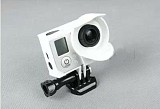 F09611 White Color Camera Anti- exposure Protective Housing Frame Border for GoPro HD HERO 3 and Hero 3plus Camera