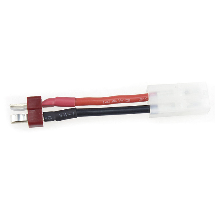 14AWG Battery Wire Connector Adapter Converter  Deans T plug Male to Tamiya Female