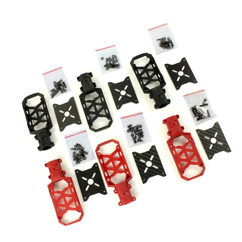 6pcs Dia 16mm Clamp Type Motor Mount Plate Holder As Tarot TL68B26 for 6-axle Aircraft RC Hexacopter DIY Copter Drone