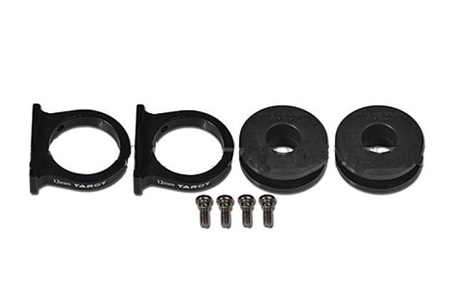 Tarot TL96016 Metal Dia 12MM Metal Silicone Anti-vibration Damping Seat For PTZ Battery Mount