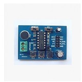Blauwe PCB Versie ISD1820 Voice Board Module (-Microfoon) Geluidsopname Module
