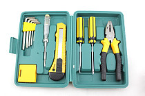 S00401 11 Pieces Set of Car Repair Kit Car Emergency Kit Combination Suit Auto Supplies Backup Tool