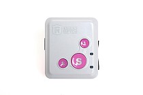 Q00366 Pink RF-V16 Portable SOS Dual Talk Platform Long Standby Time Smart GPS Tracker