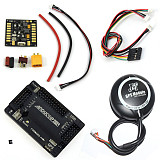 APM 2.8 Flight Controller Kit with 6M GPS Connect Cable Power Distribution Board 5.3V BEC for FPV DIY RC Drone Aircraft