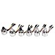 6 pcs/Lot D2212 920KV Clockwise Counter-clockwise CW CCW Brushless Motor Set for DJI Phantom S500 F550 Multirotor
