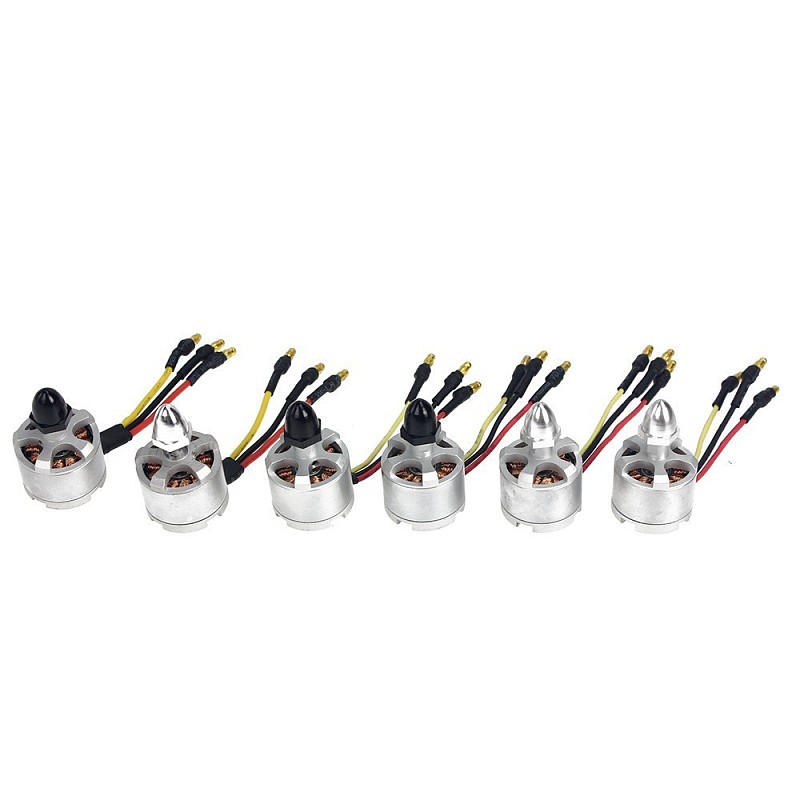 6 pcs/Lot D2212 920KV Clockwise Counter-clockwise CW CCW Brushless Motor Set for DJI Phantom S500 F550 Multirotor