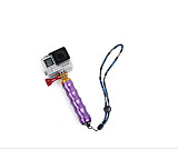 CNN Aluminum Alloy Portable Handheld Tripod Mount Monopod Screw Adapter for HERO3/3+/4/5  Diving Purple