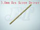 F01515 3.0mm Hex Screw Driver golden Replacement Shaft ,Trex Align T-rex 450 Heli ESKY CP V2 King 3