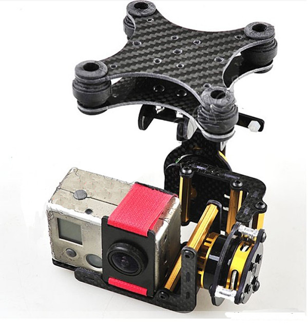 F05684 Brushless Camera Mount Gimbal Full Set Tested For Gopro 2 FPV Aerial Photography W/ Motor Control Board +US Free