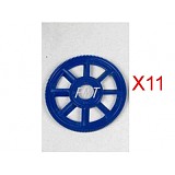 11x Blue New main drive gear for ALL TREX T-REX 450 Rc Helicopter
