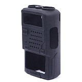 Q14765 Protective Soft Case Rubber Soft Handheld Cover Holster for Baofeng Two Way Radio UV5R UV-5RA UV-5RB UV-5RC (Blac