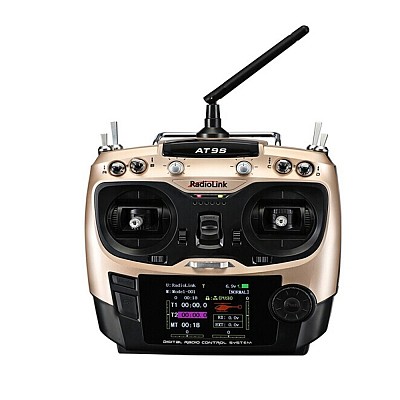 Radiolink AT9S 2.4G 10CH DSSS FHSS Transmitter R9DS 9CH Receiver Radio Controller S-BUS PWM for RC Heli Multicopter Car