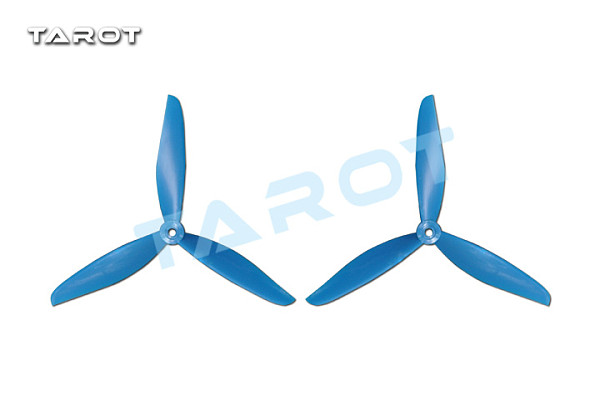 1 Pair Tarot 7 inch Plastic Trefoil Propeller Props CW/CCW for FPV Multicopter TL300E18