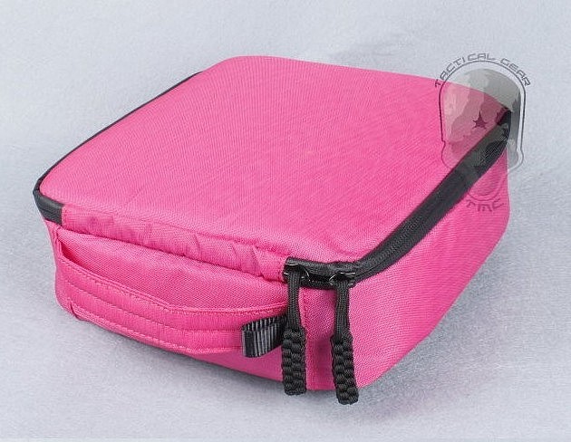 2pcs Camera Space 20*20*7 Weather Resistant Soft Case Storage Bag for Gopro Hero 3+ 3 2 Color Pink