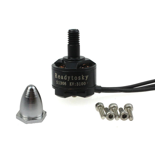 1 Piece Mini 1306 3100KV CW / CCW Brushless Motor for DIY RC Multicopter Mini 130 150 180 200 210 Quadcopter Drone