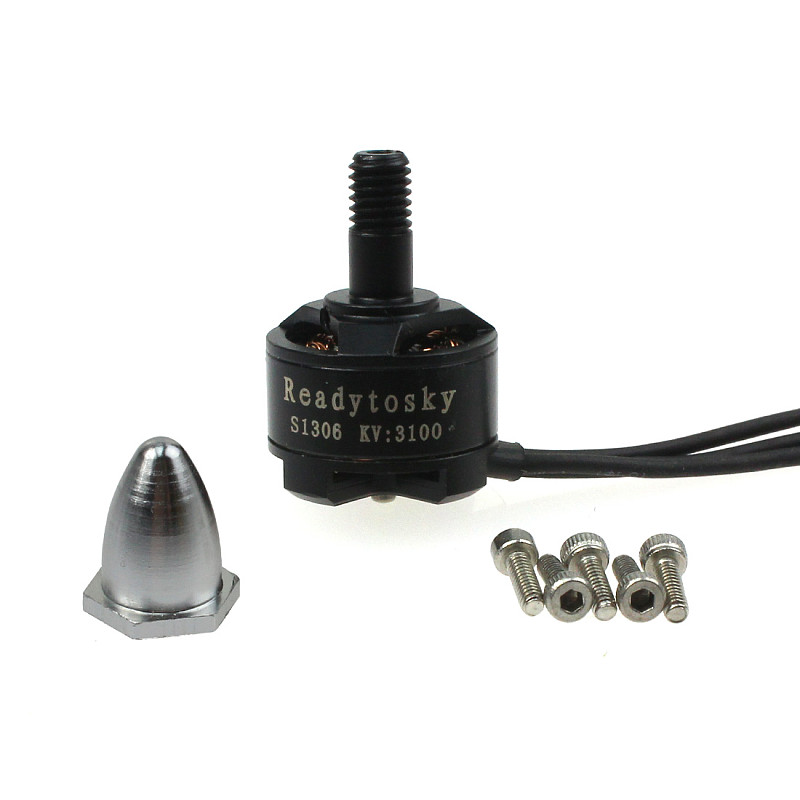 1 Piece Mini 1306 3100KV CW / CCW Brushless Motor for DIY RC Multicopter Mini 130 150 180 200 210 Quadcopter Drone