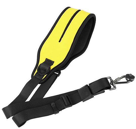 Camera Quick Rapid Damping Shoulder Neck Strap Belt with Screw for Canon Nikon Sony DSLR Yellow