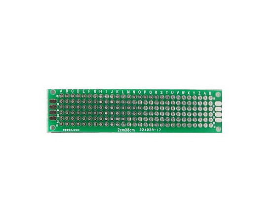 F05697 5PCS Double Side Prototype PCB Universal Board Experiment Board Development Board Bread Board 2x8x1.6cm