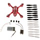 F08517-B xt-xinte Red/White Crash Pack for The Hubsan X4 H107C Quadcopter