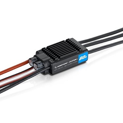 Hobbywing FlyFun V5 80A 60A Speed Controller Brushless ESC 3-6S Lipo with DEO Function for RC Aircraft Quadcopter Drone