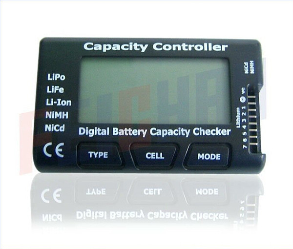 G.T.POWER Digital Battery Capacity Checker , Cell meter For NiCd NiMH , Li-Po,LiFe,Li-lon AKKU  Cellmeter-7